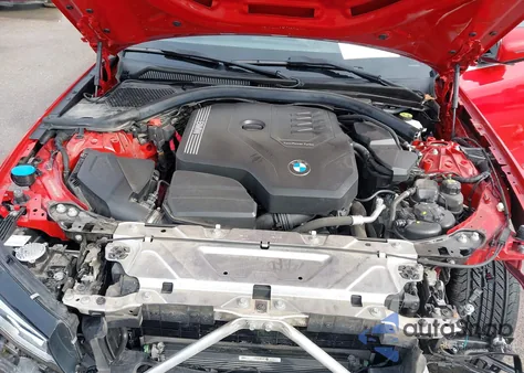 2022 BMW 330I z USA, uszkodzony, nr VIN 3MW5R1J00N8C34035